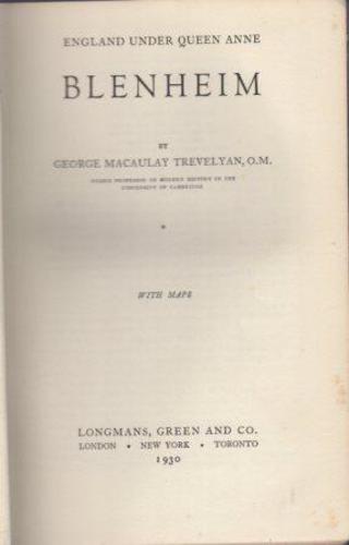 TREVELYAN, George Macauley.