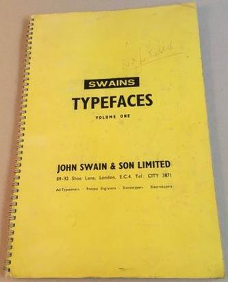 JOHN SWAIN & SON LIMITED.